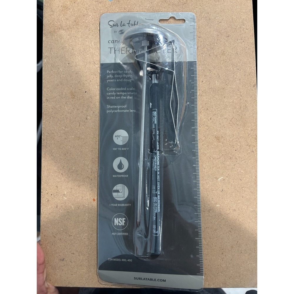 candy and deep fry thermometer